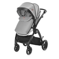 Combi Stroller ADRIA with footcover GREY